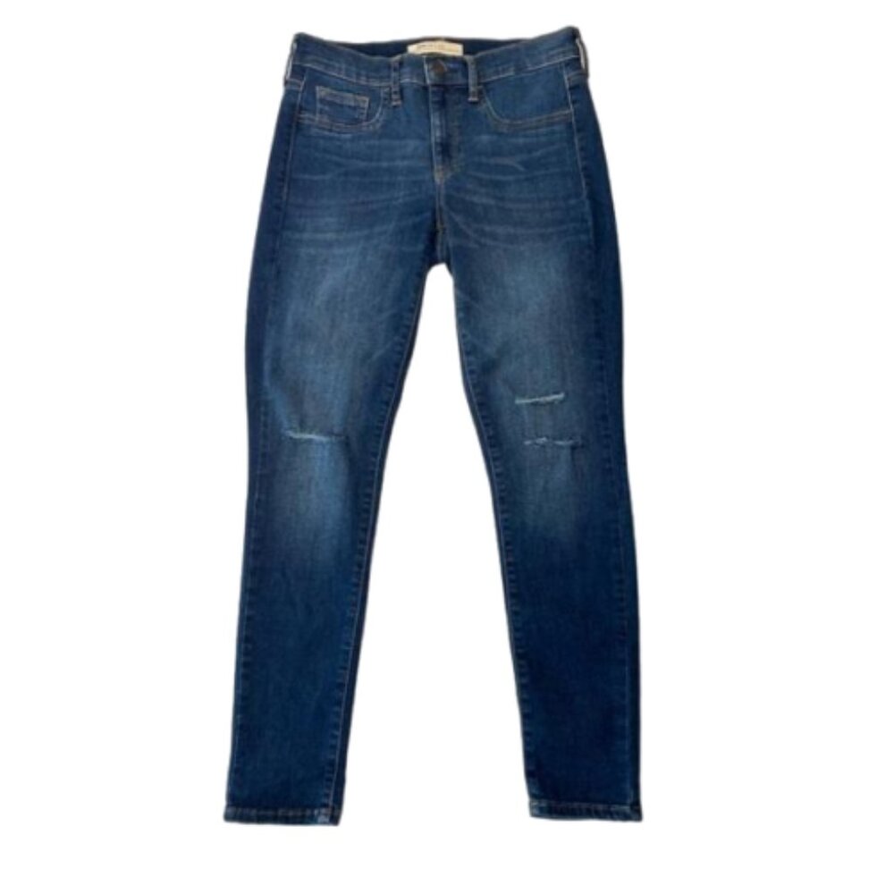 2/$30 Gap Easy Leggings Denim Skinny Mid Rise Jeans Size 27 Regular #1535